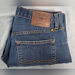 Lucky Brand Women's Dark Blue Relaxed Jeans